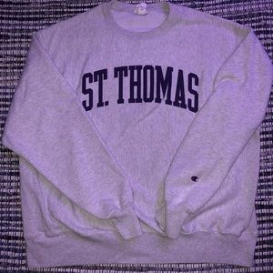 champion reverse weave st thomas sweatshirt